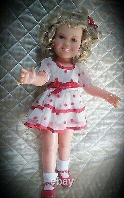 1972 Original 16 inch Hard Plastic Ideal Shirley Temple doll