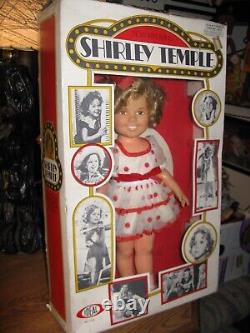 1973 IDEAL TOYS SHIRLEY TEMPLE 16 TALL VINTAGE DOLL MINT IN BOX w FREE SHIPPING