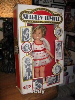 1973 IDEAL TOYS SHIRLEY TEMPLE 16 TALL VINTAGE DOLL MINT IN BOX w FREE SHIPPING