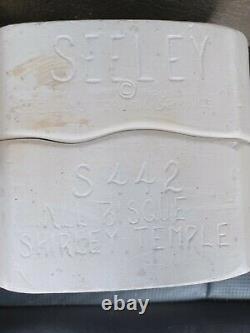 1980 Seeley Ceramic Service Doll Mold Shirley Temple Complete Set 4 numbered