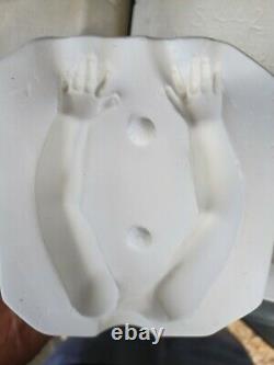 1980 Seeley Ceramic Service Doll Mold Shirley Temple Complete Set 4 numbered