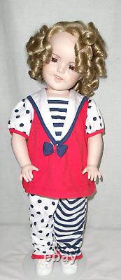 1990 Doris Carol Shirley Temple Porcelain Doll 24