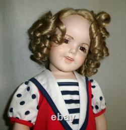 1990 Doris Carol Shirley Temple Porcelain Doll 24