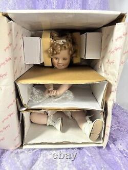 1996 Shirley Temple Toddler Doll LITTLE MISS SHIRLEY Danbury withGreen UraniumEyes