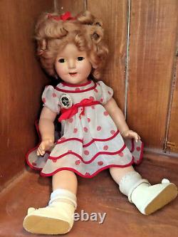 $1,500 Composition Shirley Temple Doll With Original Pin (1934)