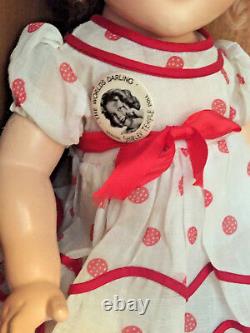$1,500 Composition Shirley Temple Doll With Original Pin (1934)