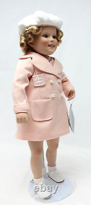 2001 Danbury Mint Shirley Temple FIRST VACATION 18 Porcelain Collector Doll NIB