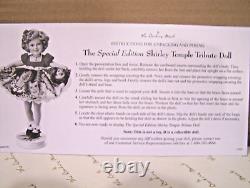 2008 Danbury Mint Special Edition Shirley Temple Tribute Doll Elke Hutchens Nib