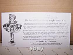 2008 Danbury Mint Special Edition Shirley Temple Tribute Doll Elke Hutchens Nib