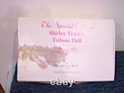 2008 Danbury Mint Special Edition Shirley Temple Tribute Doll Elke Hutchens Nib