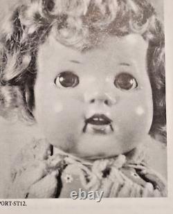 21 Compo 1930's Shirley Temple Baby LAL Doll FREE SHIP