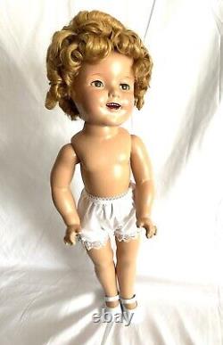 22 1930's Ideal Shirley Temple CompositionDoll