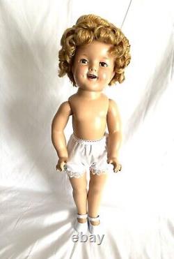 22 1930's Ideal Shirley Temple CompositionDoll