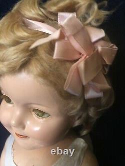 22 Ideal Shirley Temple Doll in Original Little Colonel Southern Belle Costume