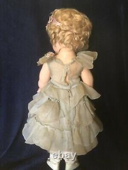 22 Ideal Shirley Temple Doll in Original Little Colonel Southern Belle Costume
