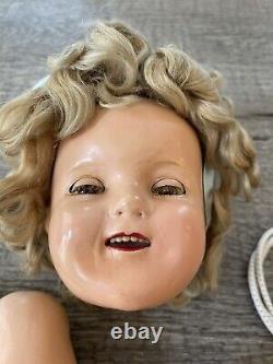 22 inch Ideal Composition Shirley Temple Doll from the 30's