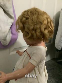 22 inch Shirley Temple tagged Scotty dress doll