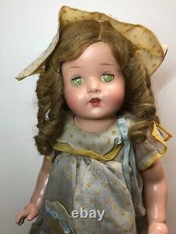 24 Antique Unbranded Shirley Temple Type Original Compo/Cloth Body 1930s #S