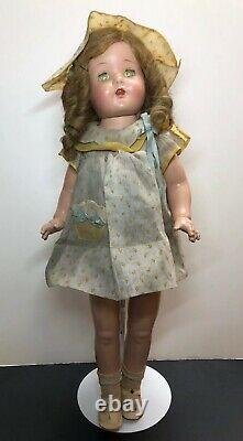 24 Antique Unbranded Shirley Temple Type Original Compo/Cloth Body 1930s #S