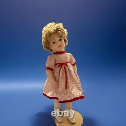 24 Shirley Temple Porcelain Doll. Good Condition