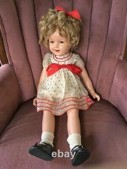 28 Shirley Temple BABY doll tag orig clothes composition 1930's
