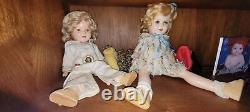 2 Vintage Shirley Temple Dolls