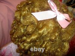 35 Ideal, 1957 vinyl, SHIRLEY TEMPLE doll TWIST WRISTS withoutfit needs stringing