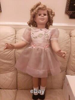 35 Inches SHIRLEY TEMPLE PLAYPAL Doll By Danbury Mint