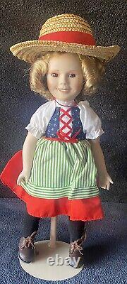4 Vintage Shirley Temple Danbury Mint Dolls Of The Silver Screen Collector Dolls