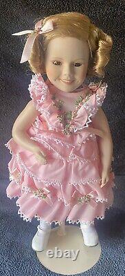 4 Vintage Shirley Temple Danbury Mint Dolls Of The Silver Screen Collector Dolls