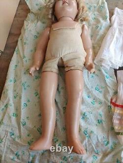 ANTIQUE 1930s 27 SHIRLEY TEMPLE DOLL