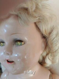 ANTIQUE 1930s 27 SHIRLEY TEMPLE DOLL