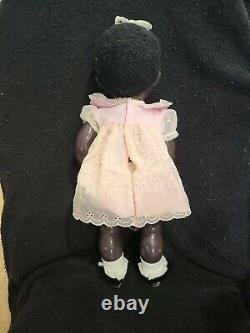 Adorable Vintage 20 Black Flirty Eyed Pedigree Doll All Original