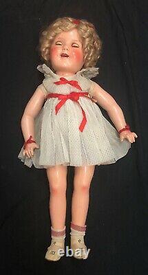 All Original 27Composition Shirley Temple Doll In Original Box