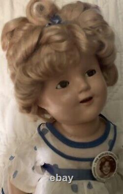 All original Ideal 17 Compo SHIRLEY TEMPLE Doll In Her Box