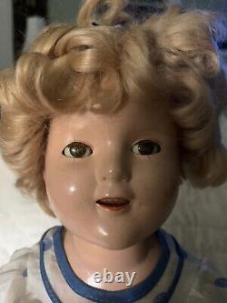 All original Ideal 17 Compo SHIRLEY TEMPLE Doll In Her Box
