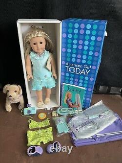 American Girl Doll Kailey Hopkins 2003 Full Outfit With Box + Accessories