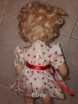 An Original Shirley Temple Composition Doll