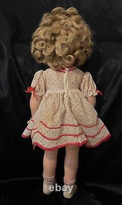 Antique 18 Shirley Temple Doll 1930's All Original Dress & Clothes