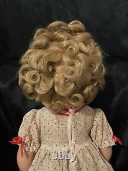 Antique 18 Shirley Temple Doll 1930's All Original Dress & Clothes