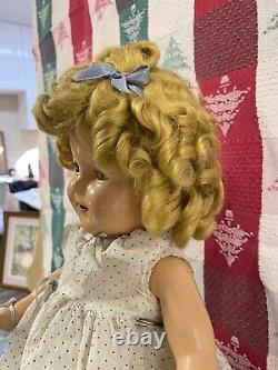Antique 18 Shirley Temple Doll by Ideal Toys