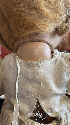 Antique 1930's Century Shirley Temple Ideal Composition Doll Sleepy Eyes VG Cond