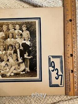Antique 1937 San Francisco School Photo Ideal Shirley Temple & Dionne Dolls Toys