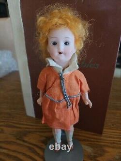 Antique 9 Germany Character Bisque Head Little Orphan Annie Doll