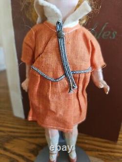 Antique 9 Germany Character Bisque Head Little Orphan Annie Doll