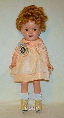 Antique All Original 13 Shirley Temple Doll, by Ideal Toy Co, circa 1930's