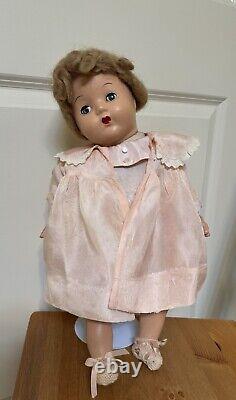 Antique Composition Doll 1930'. 18 inch