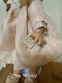 Antique Composition Doll 1930'. 18 inch