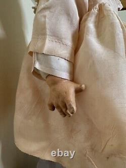 Antique Composition Doll 1930'. 18 inch