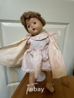 Antique Composition Doll 1930'. 18 inch